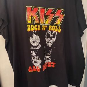KISS Band T shirt Torrid Size 3